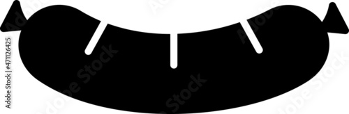 fast food icons sausage and meat