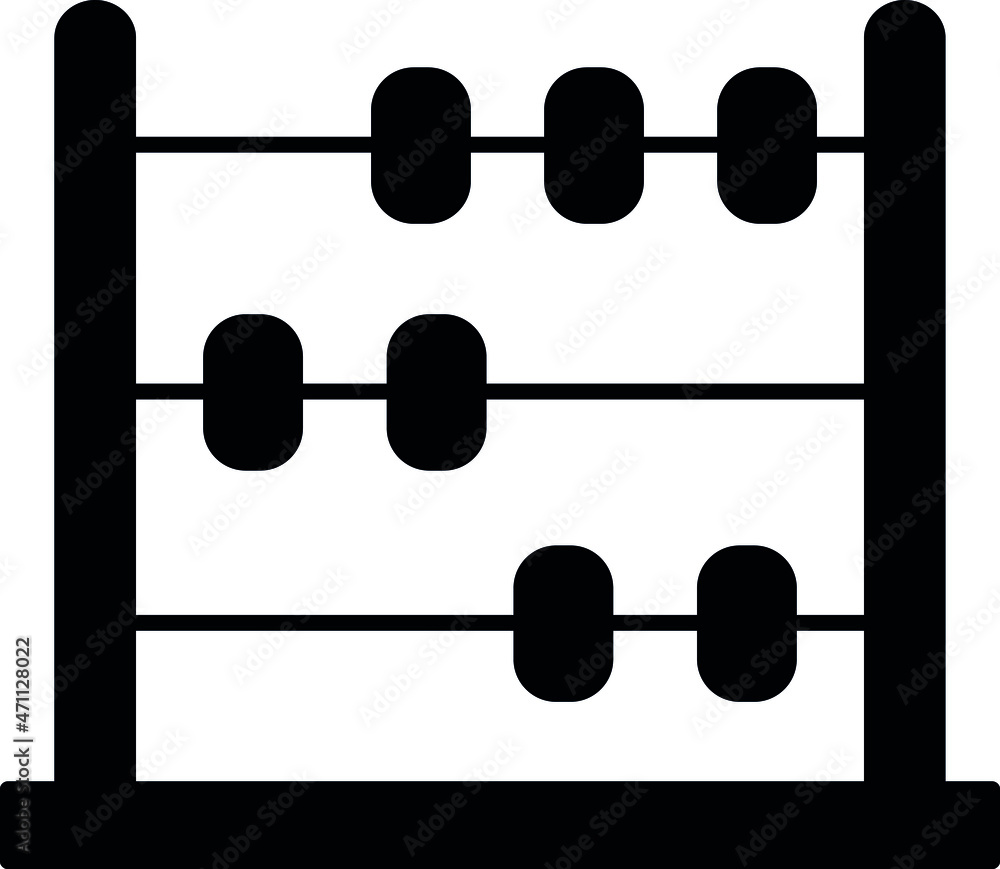 education icons abacus and mathematics education icons abacus and mathematics