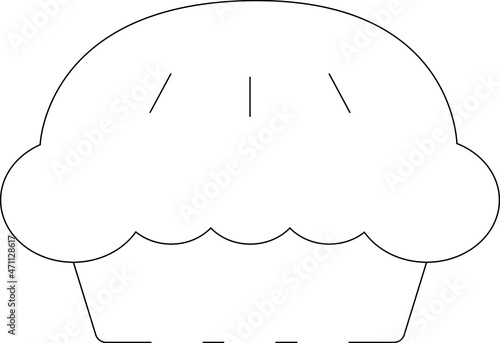 easter icons cake and muffin