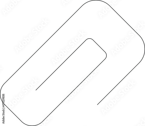 copy writing icons clip and paper clip