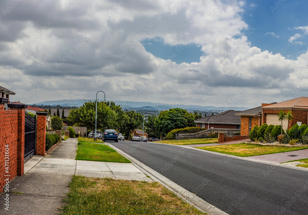 Summer Walk in the Melbourne Suburbs, Narre Warren South. Summer Walk in the Melbourne Suburbs, Narre Warren South.