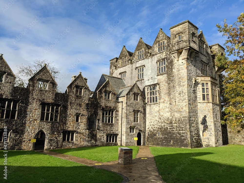 Fototapeta premium Donegal castle, Donegal Town, Co. Donegal, Ireland