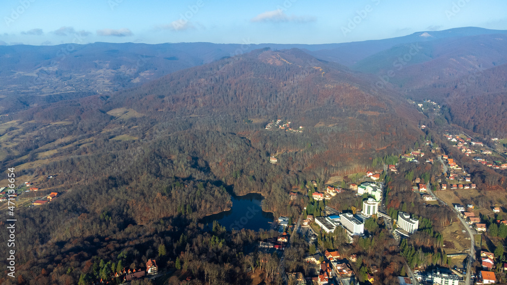 Sovata Resort - Romania, seen from above