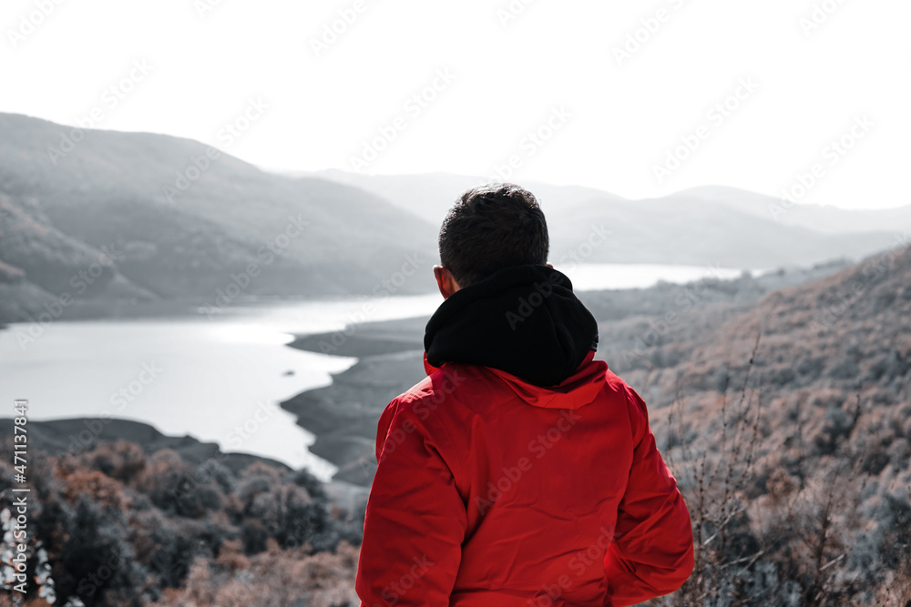 person on a mountain person on a mountain