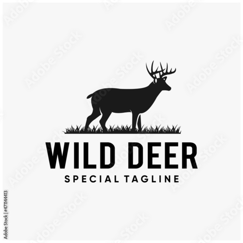 silhouette will deer logo inspirations