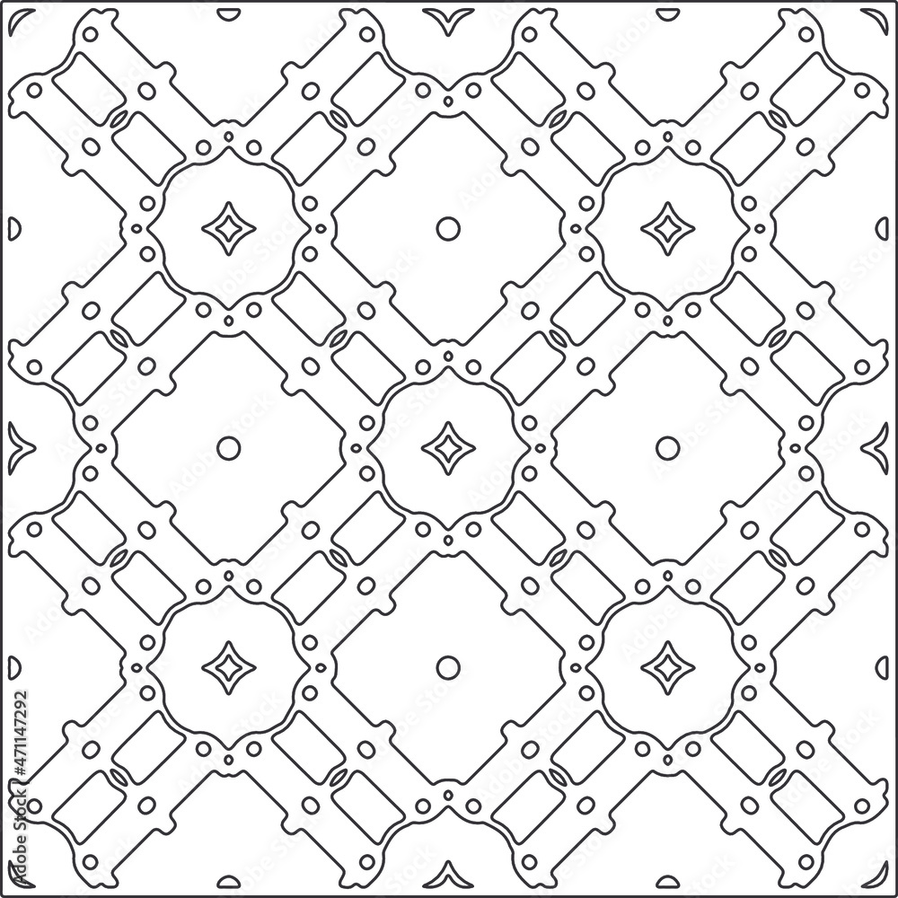 Vector pattern with symmetrical elements . Repeating geometric tiles from striped elements.Monochrome texture.Black and
white pattern for wallpapers and backgrounds. Vector pattern with symmetrical elements . Repeating geometric tiles from striped elements.Monochrome texture.Black and
white pattern for wallpapers and backgrounds.
