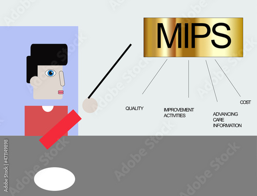MIPS system of payments for healthcare based on merits photo