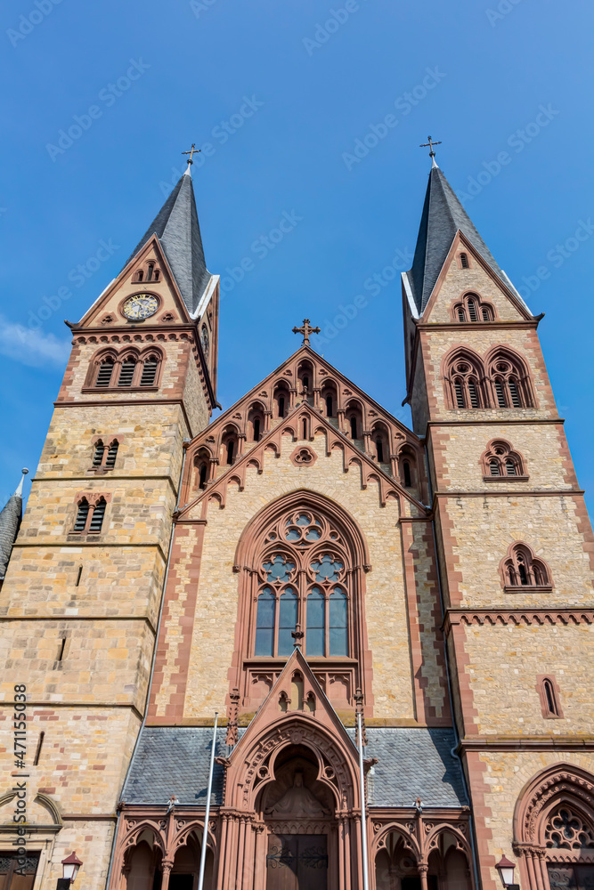 Katholische Pfarrkirche St. Peter in Heppenheim (Bergstraße), Hessen