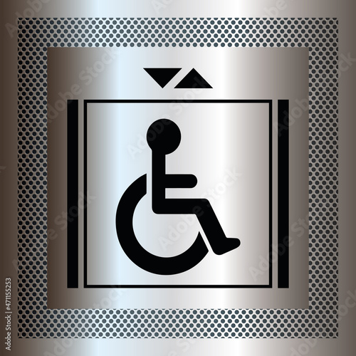 Logo ascenseur réservé.