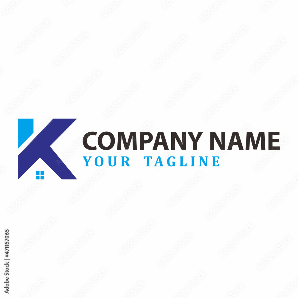 Template or Concept Creative Logo House Company