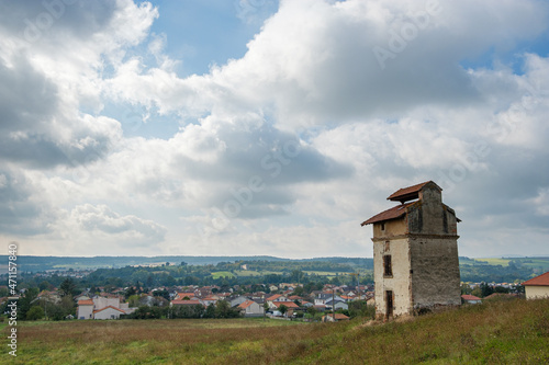 Attic in the countryside © Jérôme Bouche