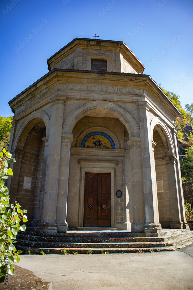 little church of Porretta Terme, Emilia Romagna