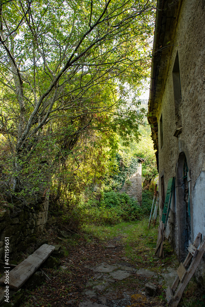 abandoned village, Bologna, Emilia Romagna
