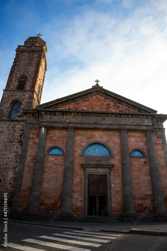 little church of Ghilarza, Sardinia