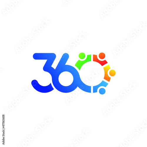 360 Business Organization Logo Design