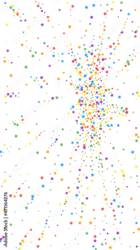 Festive ecstatic confetti. Celebration stars. Rain Festive ecstatic confetti. Celebration stars. Rain