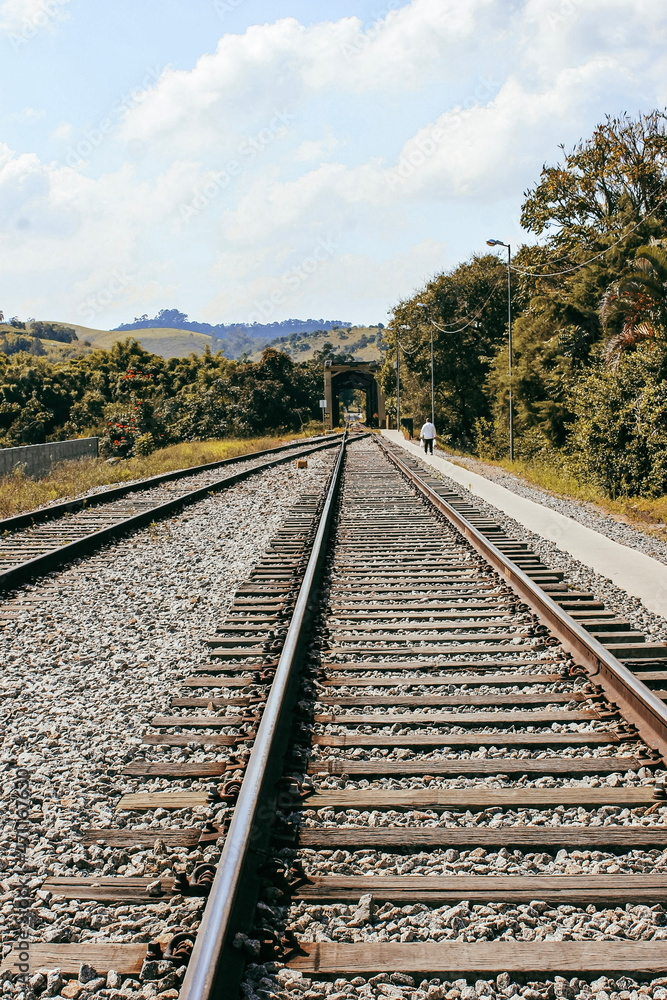 Fototapeta premium Railway in the Countryside