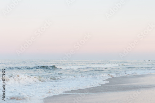 waves on the beach