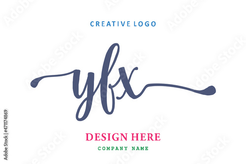 YFX lettering logo is simple, easy to understand and authoritative