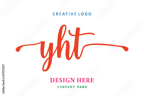 YHT lettering logo is simple, easy to understand and authoritative