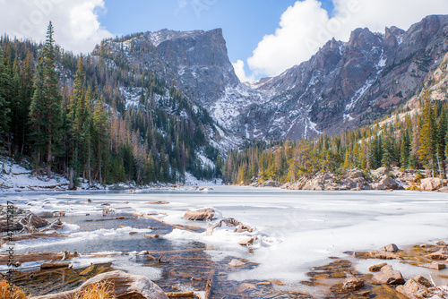 Quadro em tela Dream Lake -- Rocky Mountain National Park -- Colorado
