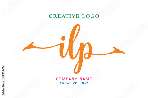 ILP lettering logo is simple, easy to understand and authoritative