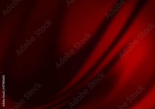 Dark Red vector blurred bright pattern.