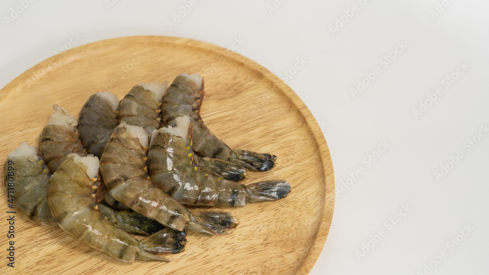 生のエビ・牛海老(ブラックタイガー)