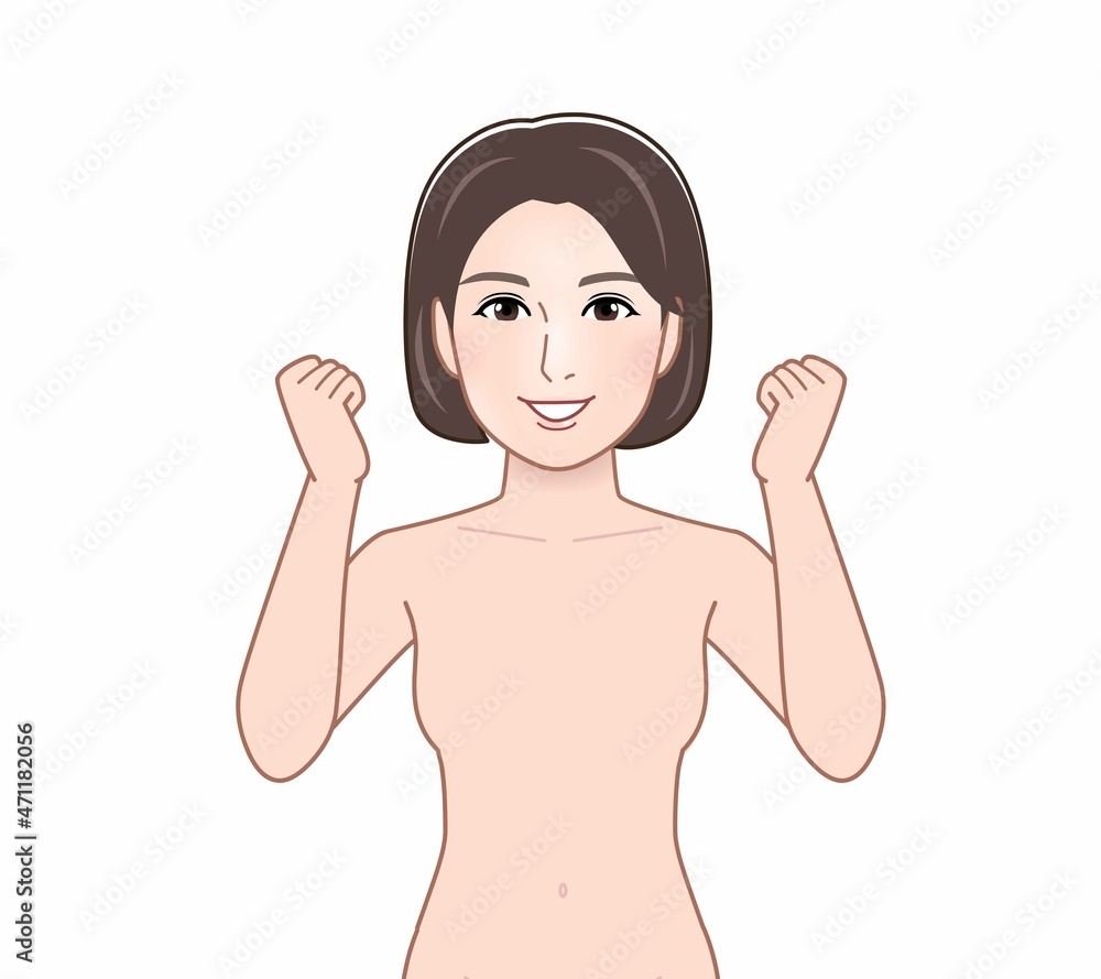 裸の女性 裸の女性