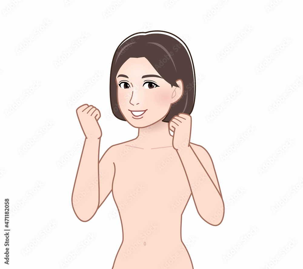 裸の女性 裸の女性