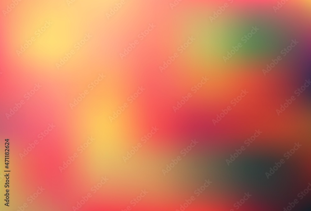 Light Orange vector glossy abstract template. Light Orange vector glossy abstract template.
