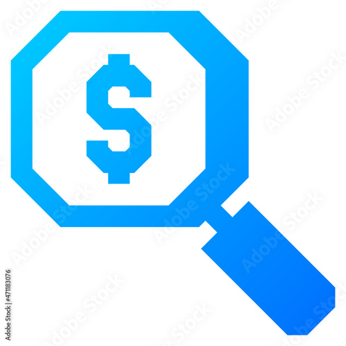 search money icon illustration