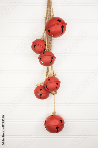 farmhouse style holidays jingle bells