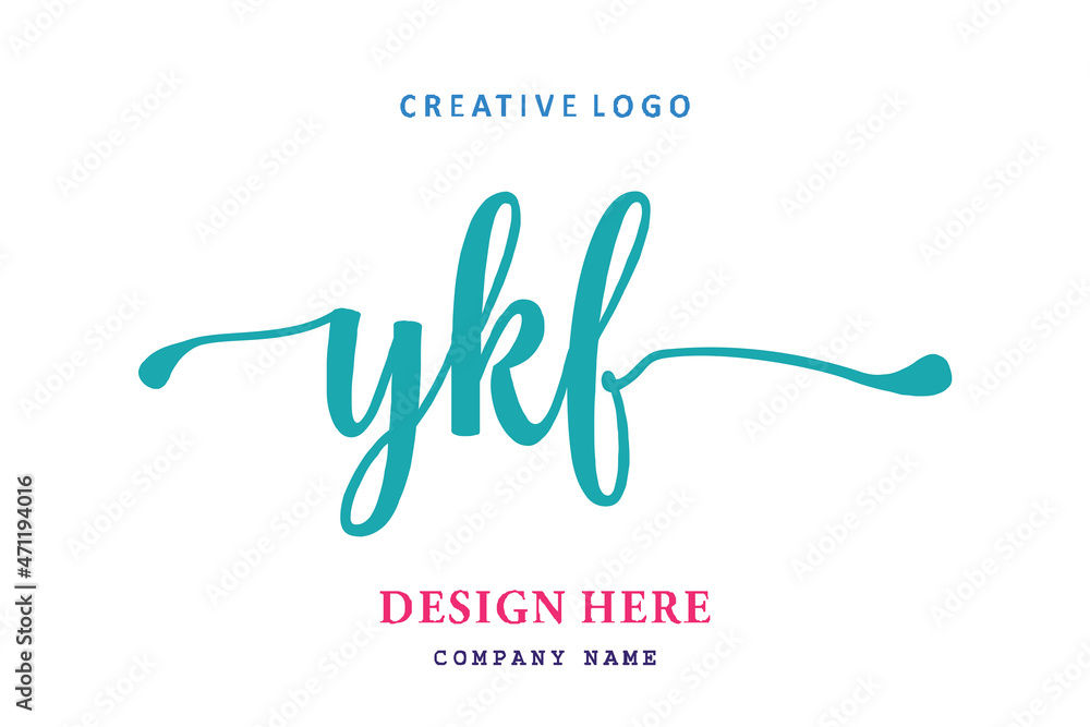 YKF lettering logo is simple, easy to understand and authoritative YKF lettering logo is simple, easy to understand and authoritative