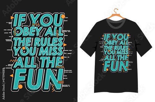 Wallpaper Mural quote typography for t shirt design Torontodigital.ca