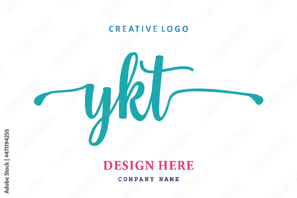 YKT lettering logo is simple, easy to understand and authoritative YKT lettering logo is simple, easy to understand and authoritative