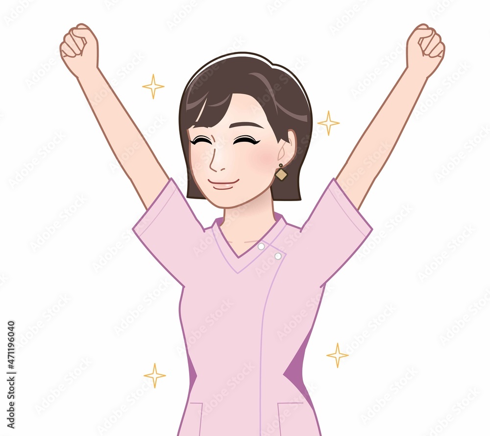 看護師の女性
