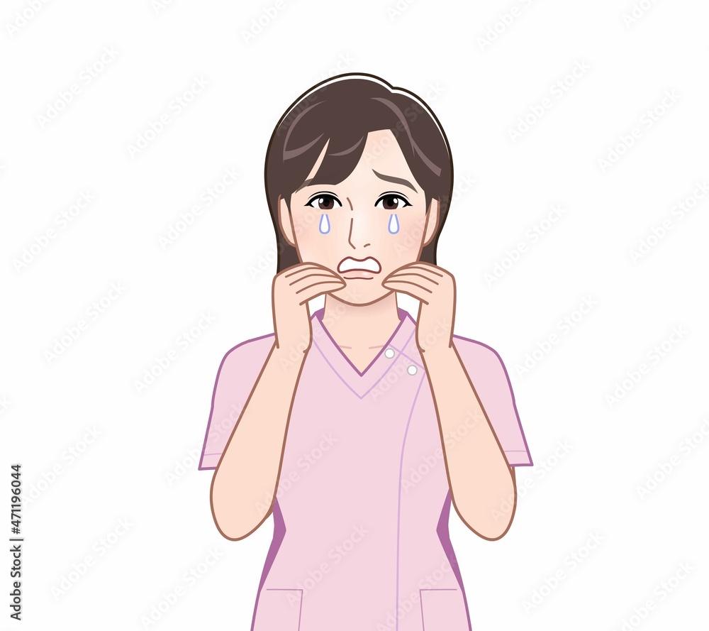 看護師の女性 看護師の女性