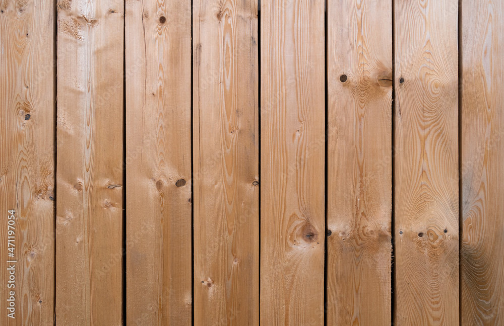 Fototapeta premium Wooden panels or planks, background texture.