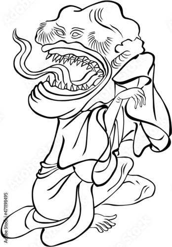 浮世絵　妖怪　その53