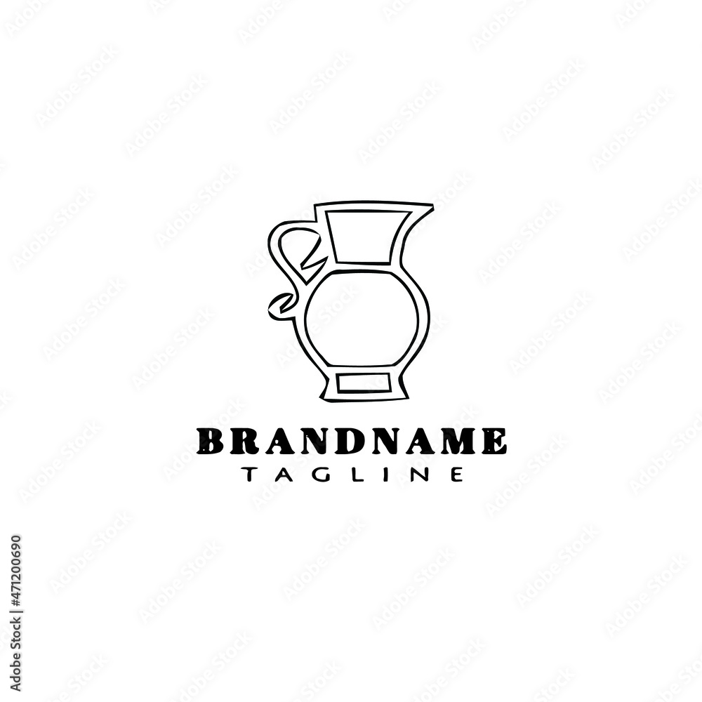 cute jar logo cartoon template icon vector illustration cute jar logo cartoon template icon vector illustration