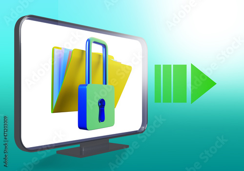 Sending protected file. Pas...
