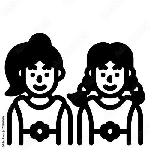 junior glyph icon