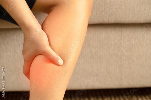 Calf pain or cramping in the calf is most common in working age. middle-aged to elderly