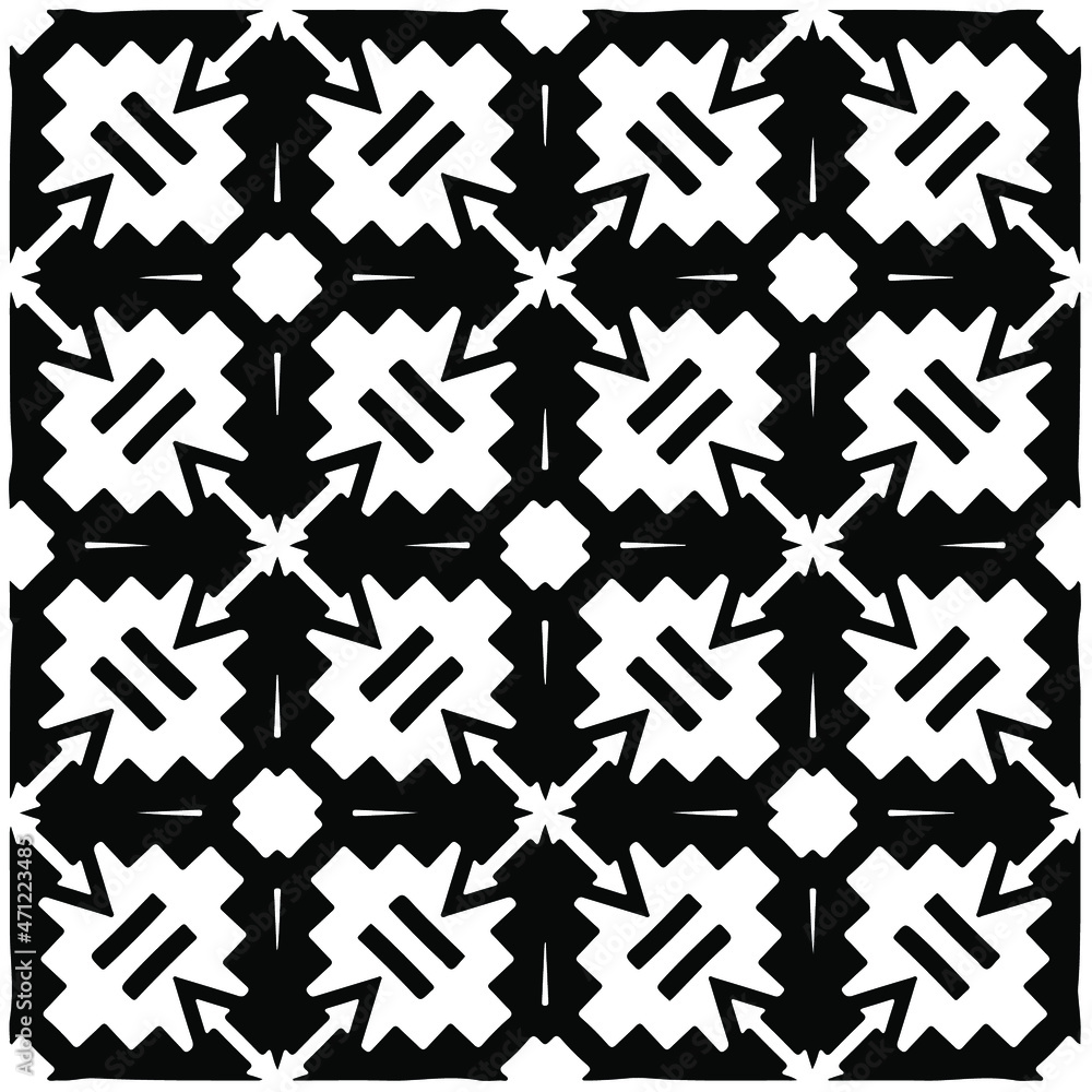 Decorative abstract pattern. Black and white seamless geometric pattern.Pattern for fashion, fabric, apparel dress, textile, background, wallpaper, digital printing. Decorative abstract pattern. Black and white seamless geometric pattern.Pattern for fashion, fabric, apparel dress, textile, background, wallpaper, digital printing.