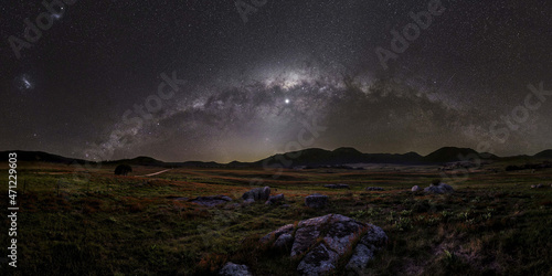 Yankee Hat Miky Way Panorama