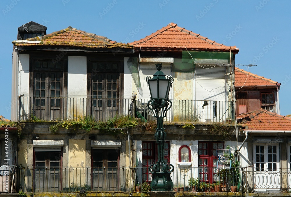 Typical architecture in the Porto Old town - Portugal 