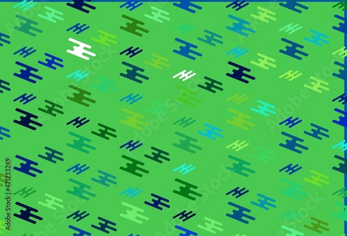 Light Blue, Yellow vector pattern with narrow lines.