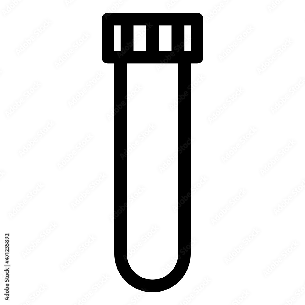 vaculab icon with black outline style vaculab icon with black outline style