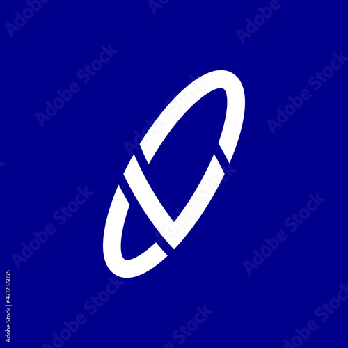 V Orbit Ellipse Logo